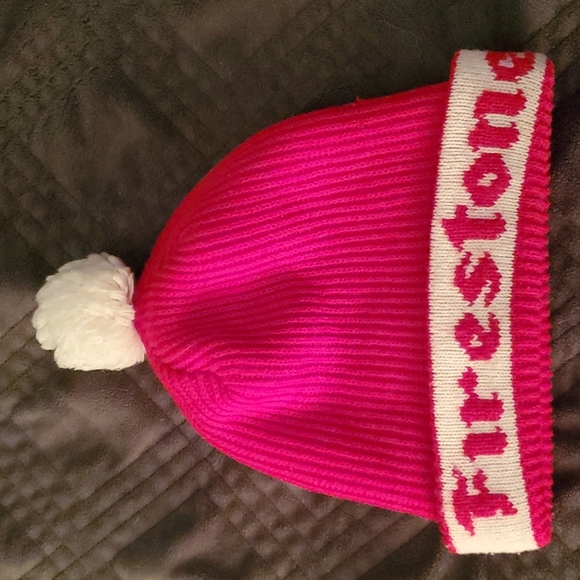 Vintage Firestone Toque Beanie Hat - Picture 2 of 2